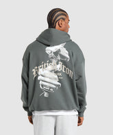 British Iron Hoodie Slate Teal