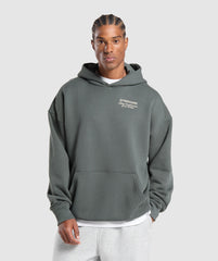 British Iron Hoodie Slate Teal