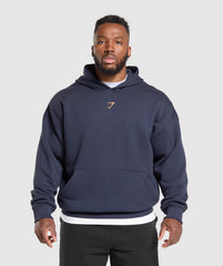 Lifting Club Hoodie Heavy Blue