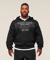 Authentic Apparel Zip Up Hoodie Black