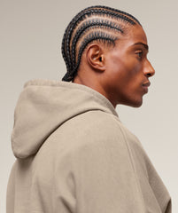 Crest Oversized Hoodie Lifestyle Brown