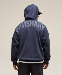 Power Hoodie Heavy Blue
