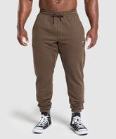 Essential Oversized Joggers Walnut Brown