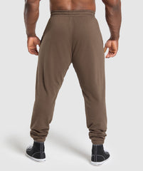Essential Oversized Joggers Walnut Brown