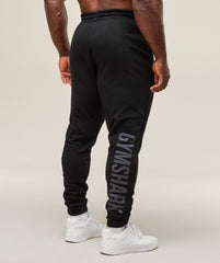 Power Wordmark Joggers Black