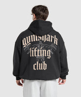 Lifting Club Hoodie Black/Pebble Grey