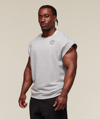 Legacy Cap Sleeve Rag Top Light Grey Core Marl