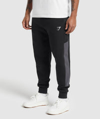 Pique Joggers Black/Onyx Grey
