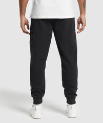 Pique Joggers Black/Onyx Grey