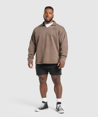 Premium Legacy Pullover Soft Brown
