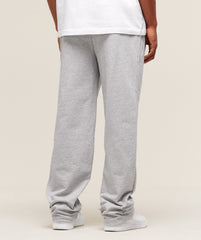 Rest Day Essentials Straight Leg Joggers Light Grey Marl