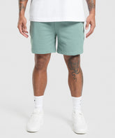 Rest Day Essentials Shorts Celeste Blue