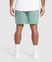 Rest Day Essentials Shorts Celeste Blue