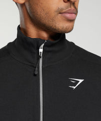 Pique Track Jacket Black/Onyx Grey