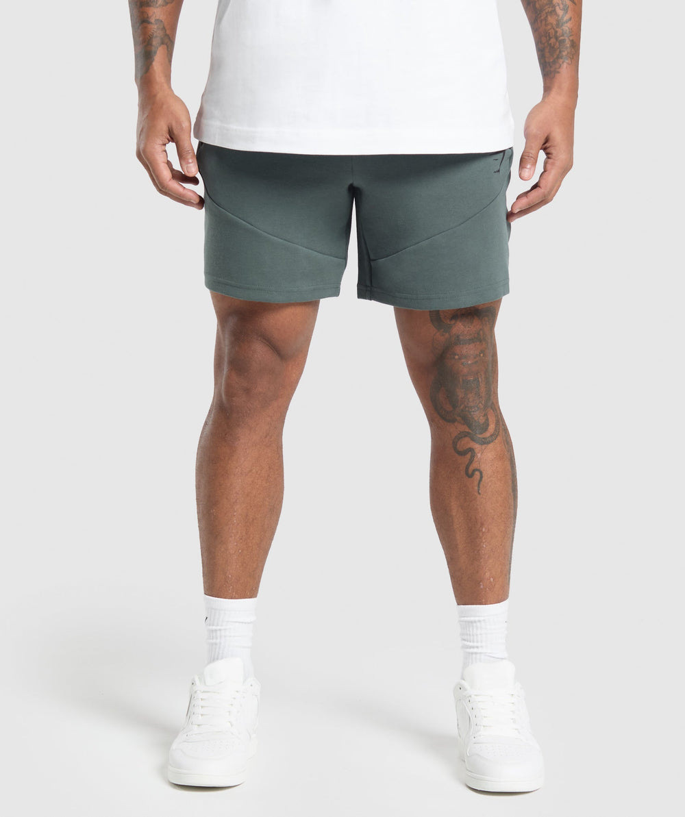 Interlock Tech 6" Shorts Slate Teal