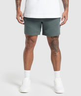 Interlock Tech 6" Shorts Slate Teal