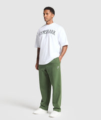 Crest Straight Leg Joggers Core Olive