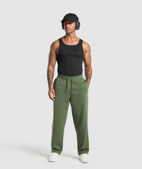 Crest Straight Leg Joggers Core Olive