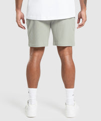 Waffle Shorts Stone Grey