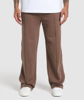 Wide Leg Pants Soft Brown