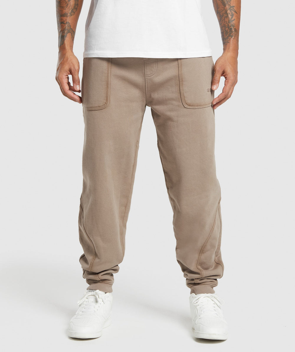 Heavyweight Joggers Lifestyle Brown