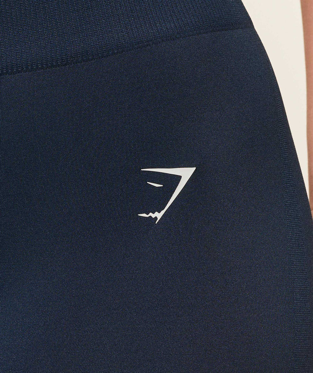 Everyday Seamless Flared Legging Navy