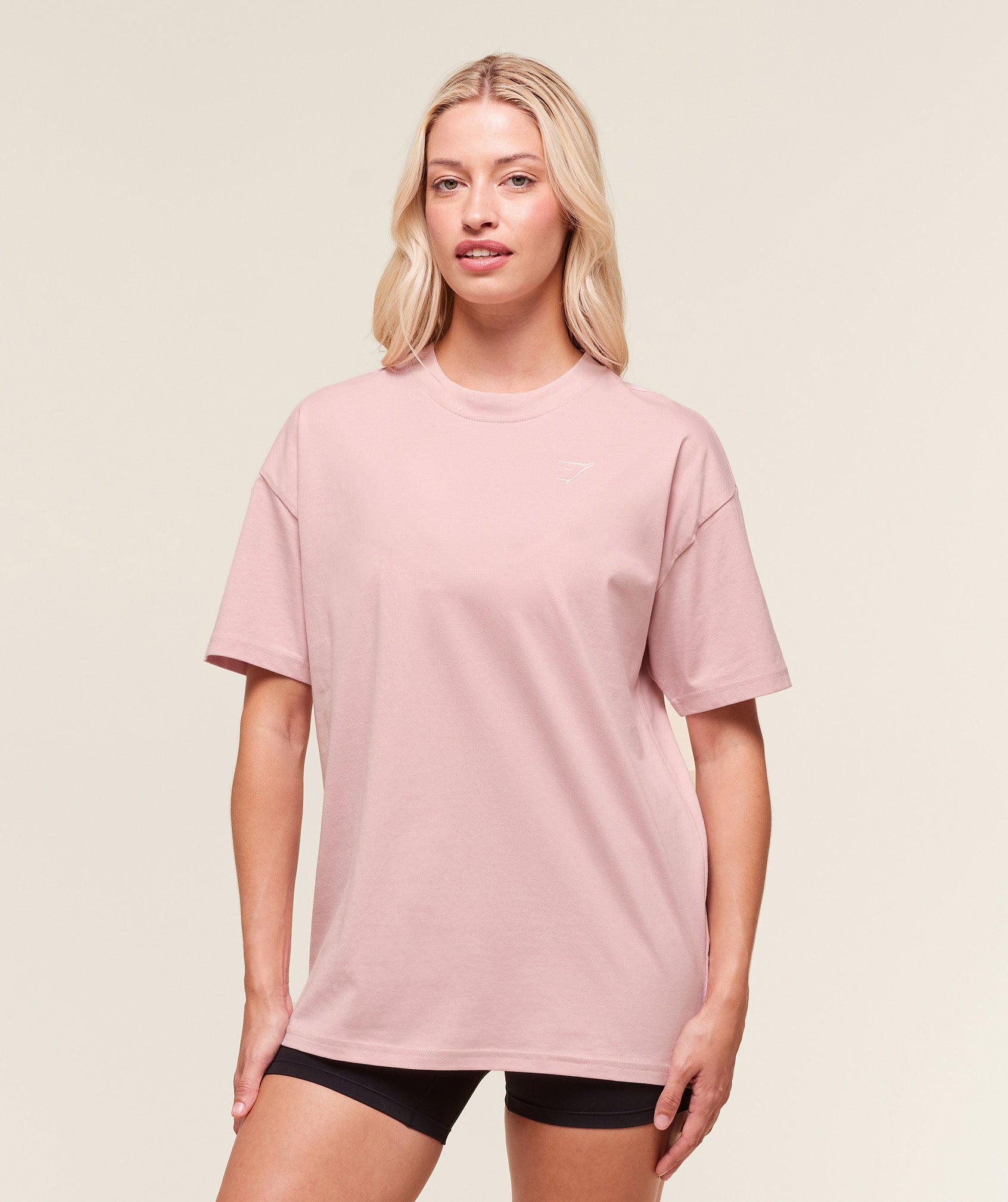 Training Oversized T-Shirt Cloud Pink