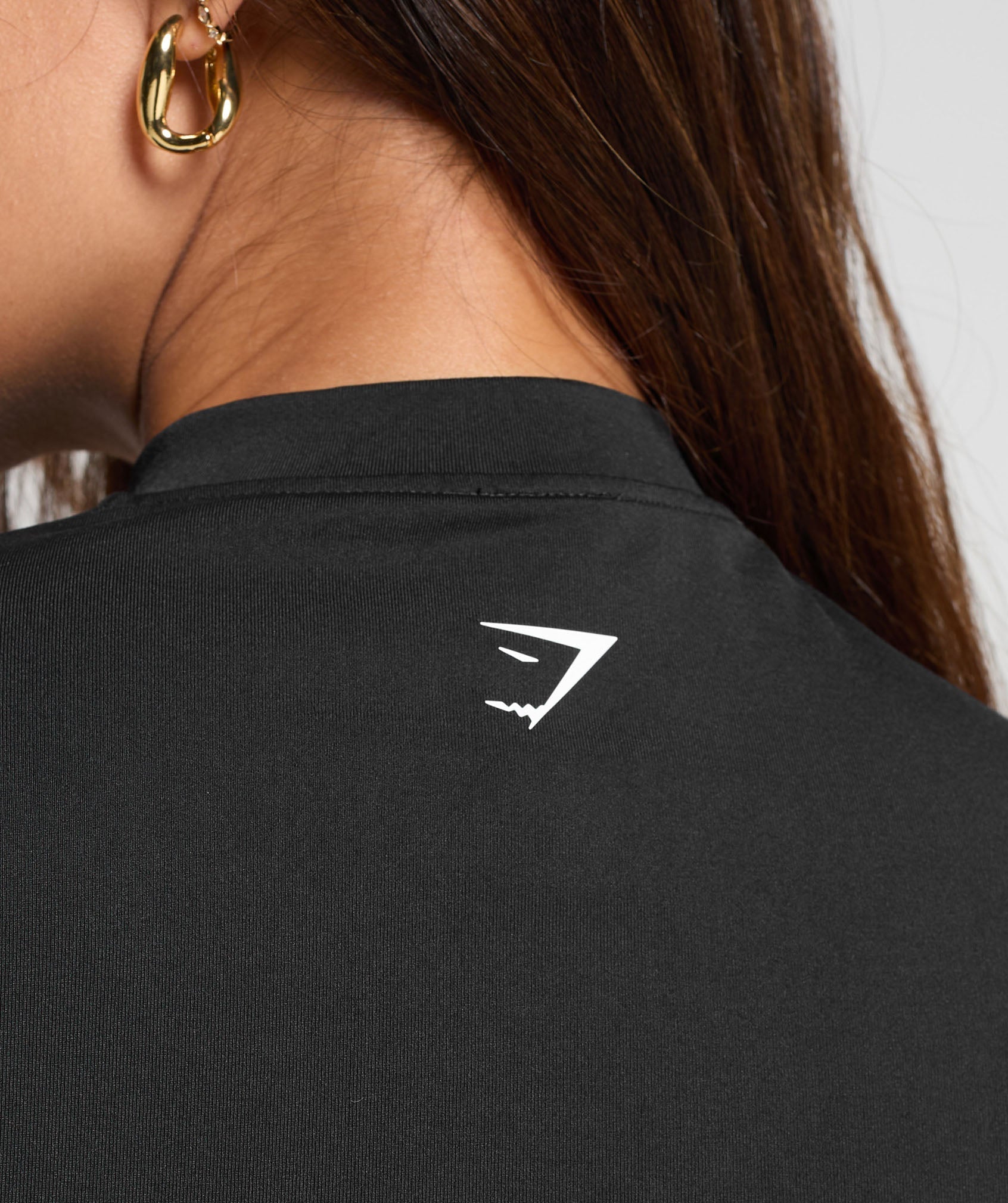 Everyday Seamless Zip Tracktop Black