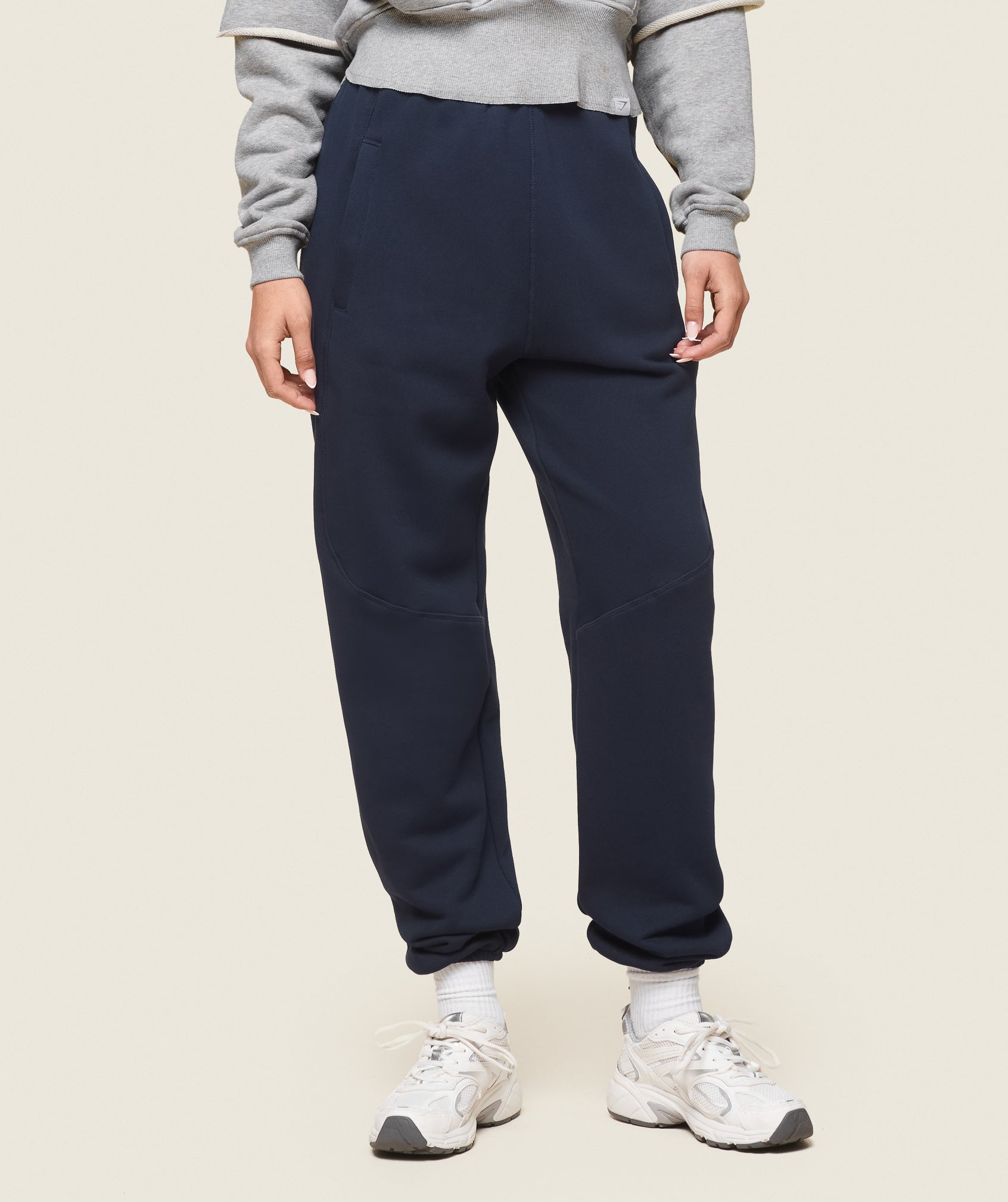 GS x Leana Deeb Oversized Joggers Midnight Blue