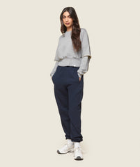 GS x Leana Deeb Oversized Joggers Midnight Blue