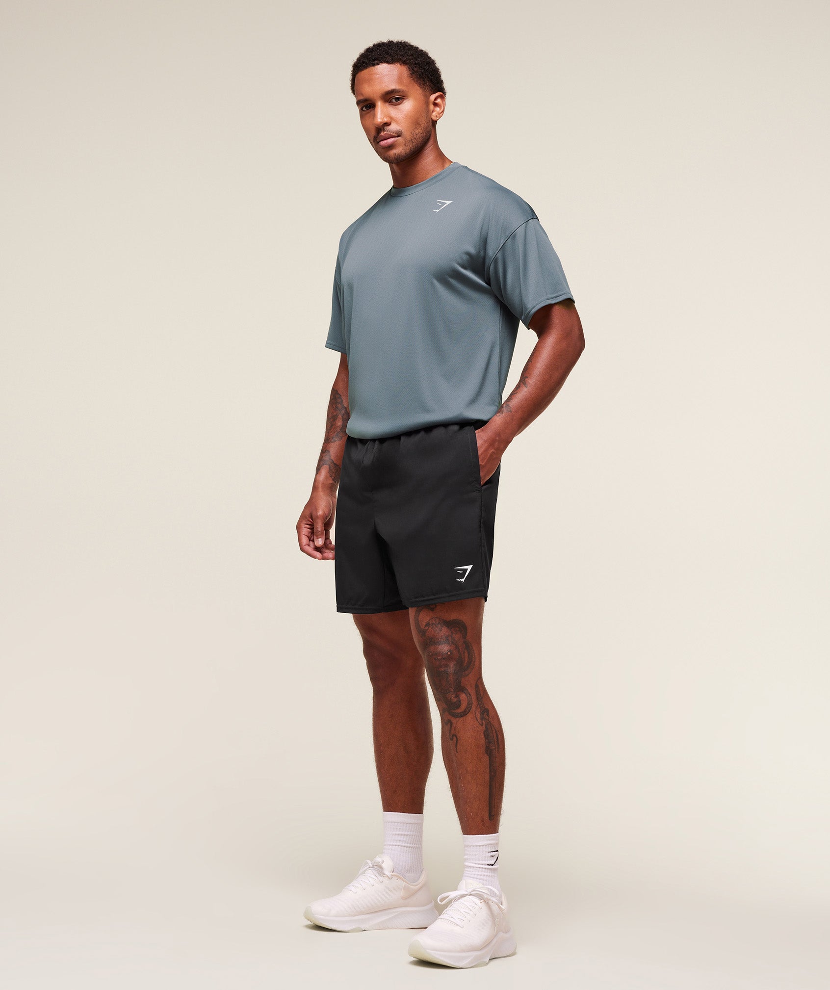 Arrival Oversized T-Shirt Iron Blue