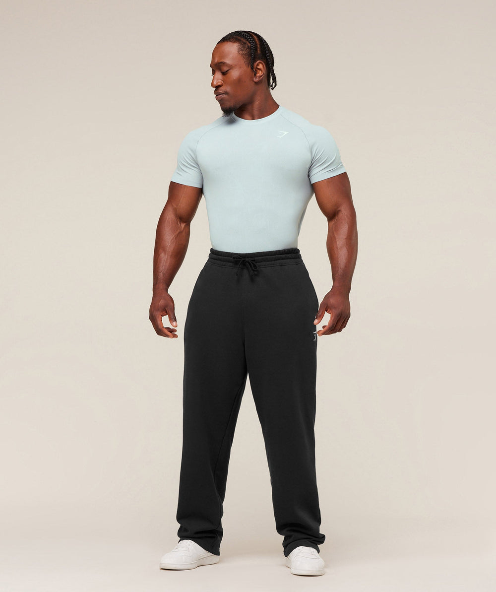 Geo Seamless T-Shirt Smoke Blue/Soft White