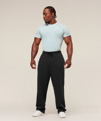 Geo Seamless T-Shirt Smoke Blue/Soft White
