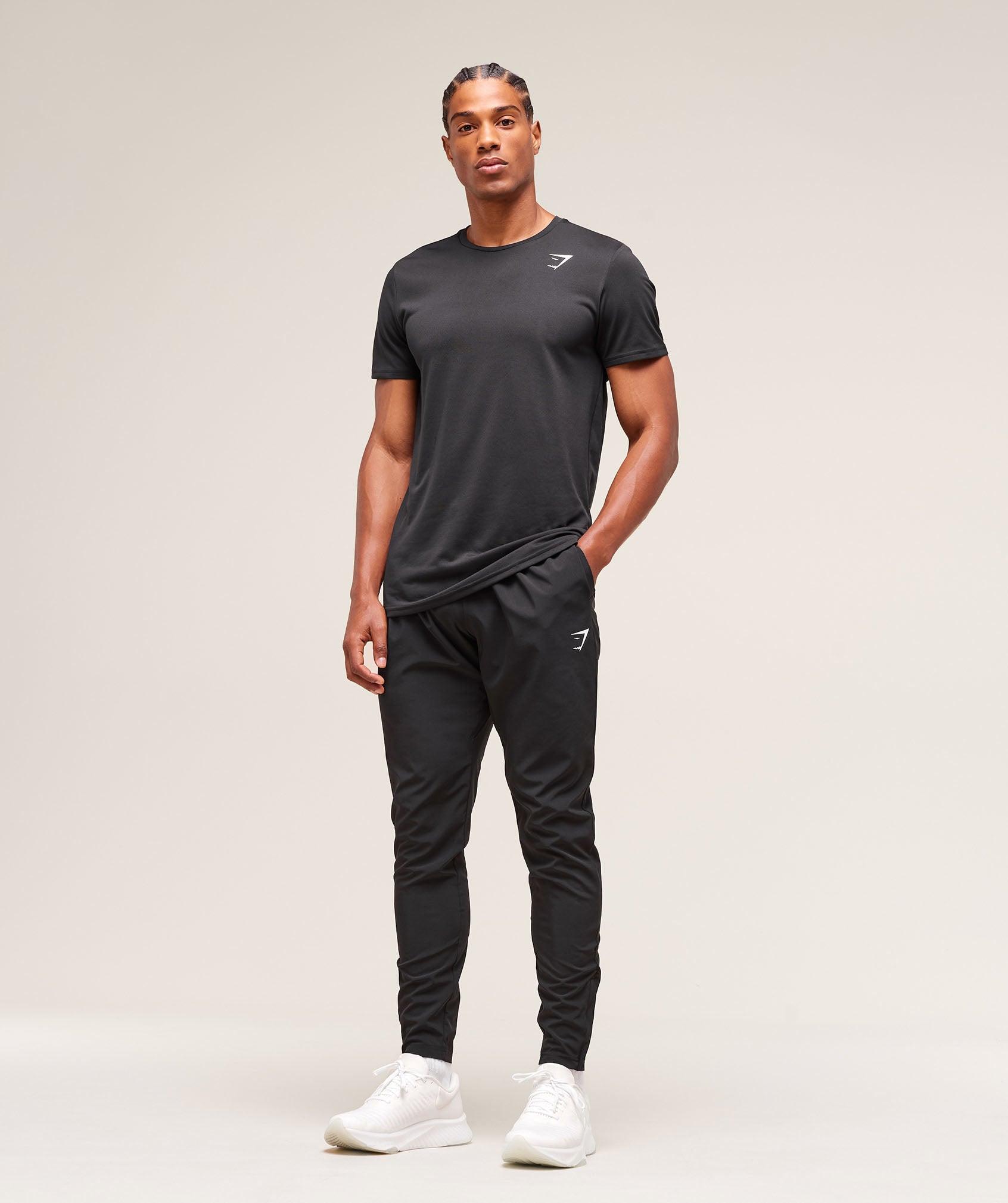 Arrival Woven Tall Joggers Black