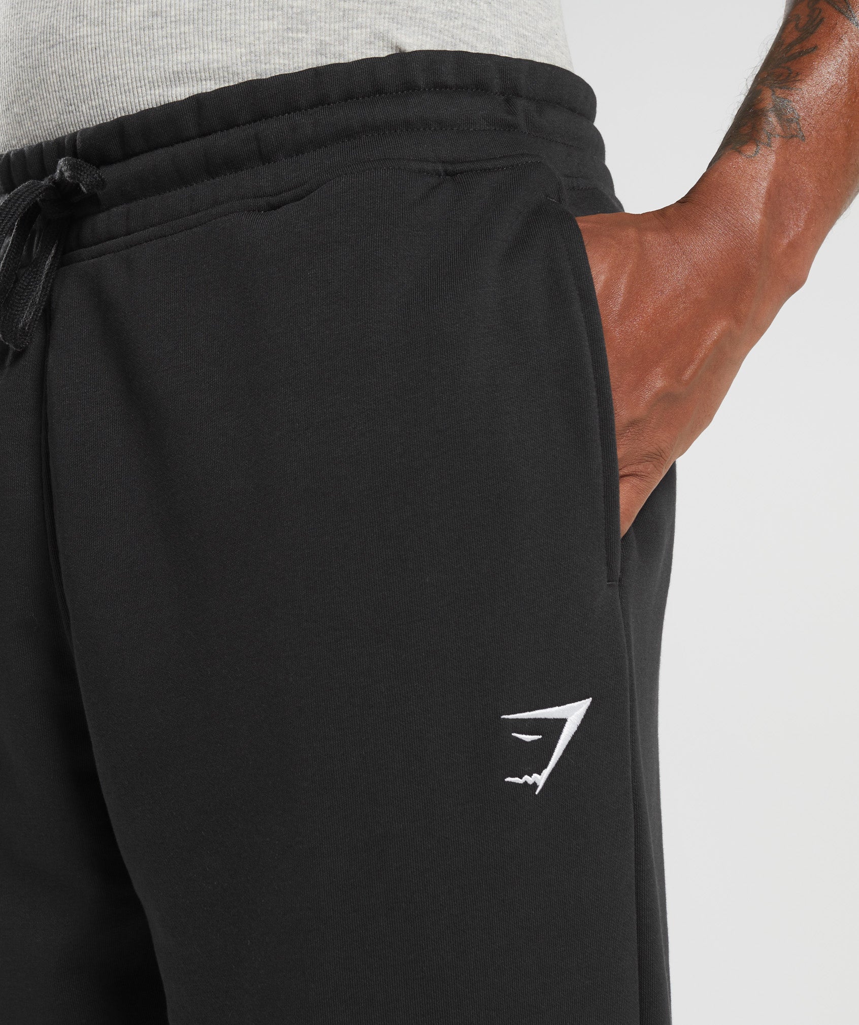Crest Straight Leg Joggers Black