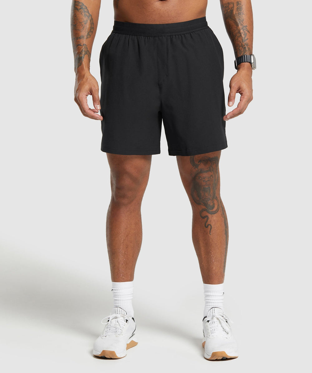 Land to Water 6" Shorts Black