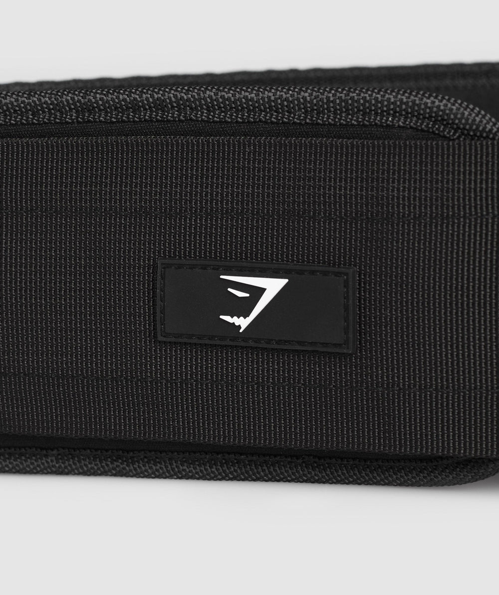 Velcro Weightlifting Belt Black
