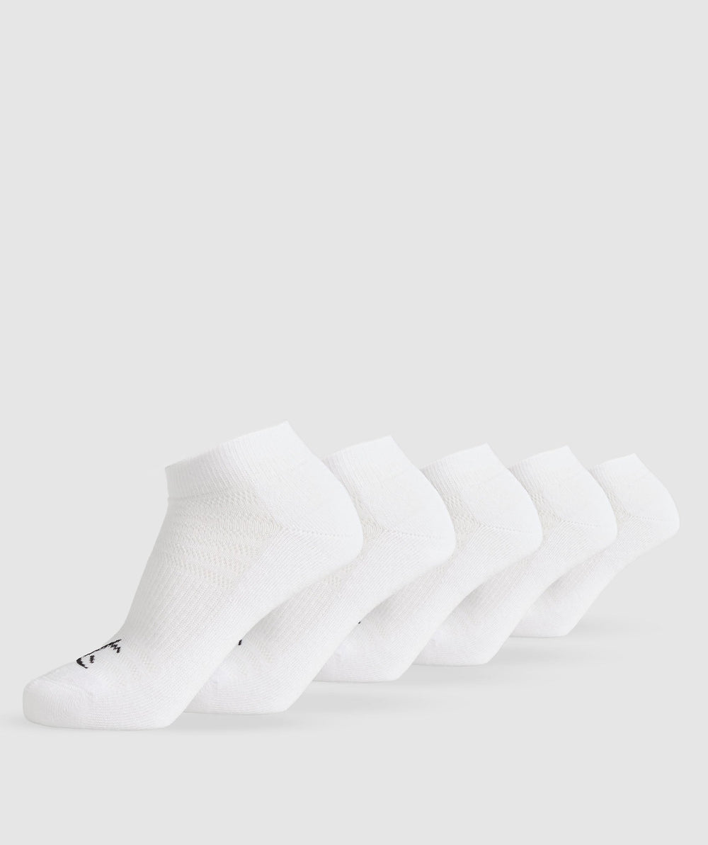 Trainer Sock 5pk White