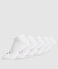 Trainer Sock 5pk White