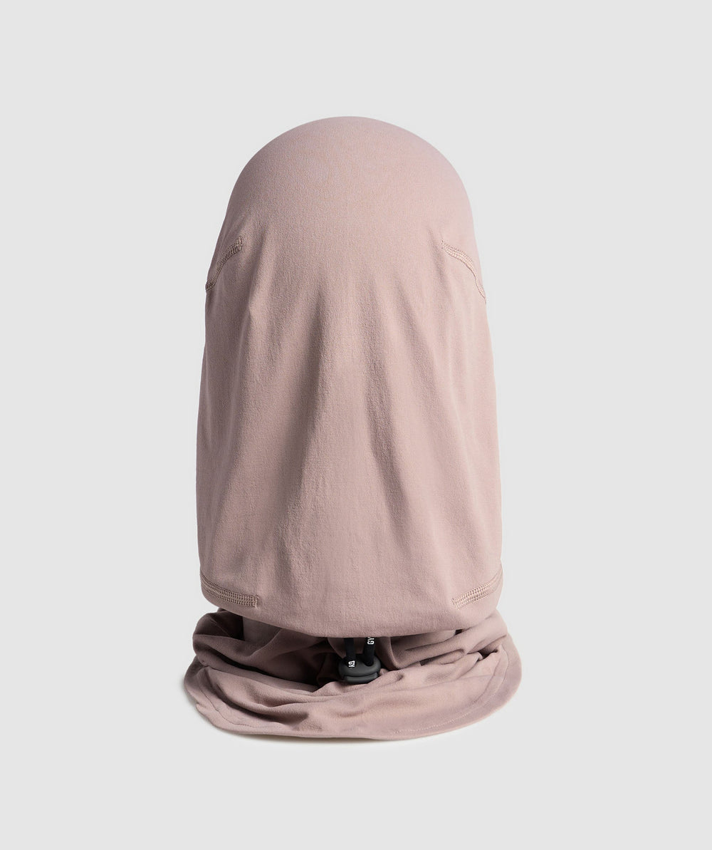 Seamless Sports Hijab Powder Mauve