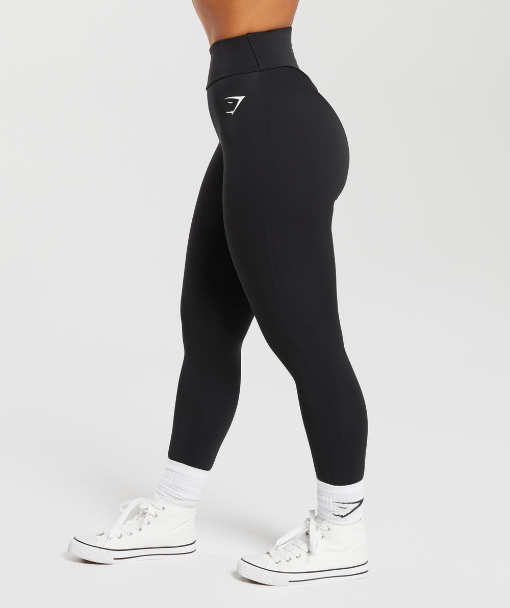 Power Regular Leggings Black