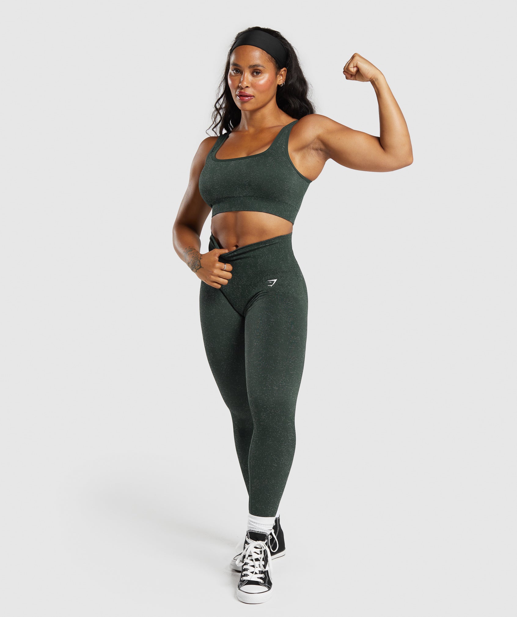 Adapt Fleck x Whitney Leggings Victory Green/ Unit Green