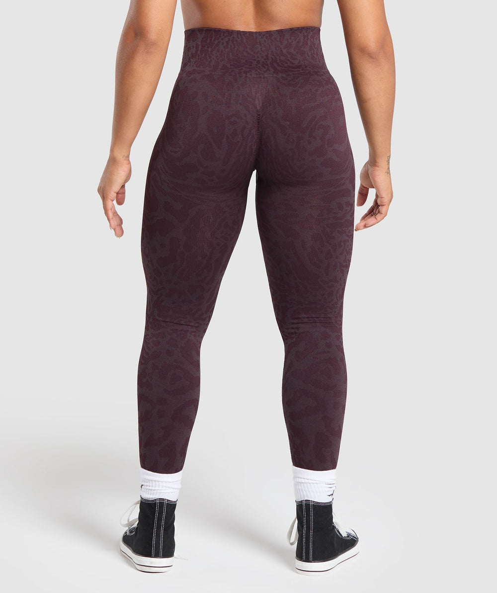 Adapt Safari Seamless Leggings Depth Purple/Greyed Purple