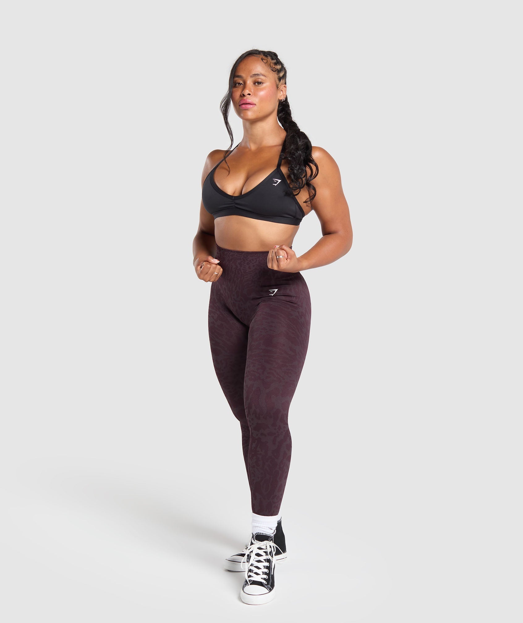 Adapt Safari Seamless Leggings Depth Purple/Greyed Purple
