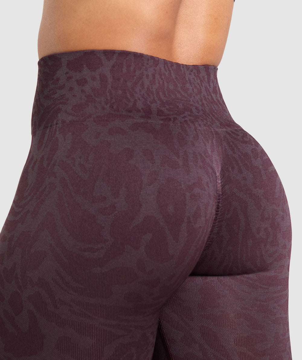 Adapt Safari Seamless Leggings Depth Purple/Greyed Purple