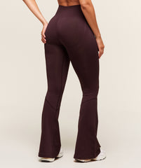 Everyday Seamless Flared Legging Cherry Purple