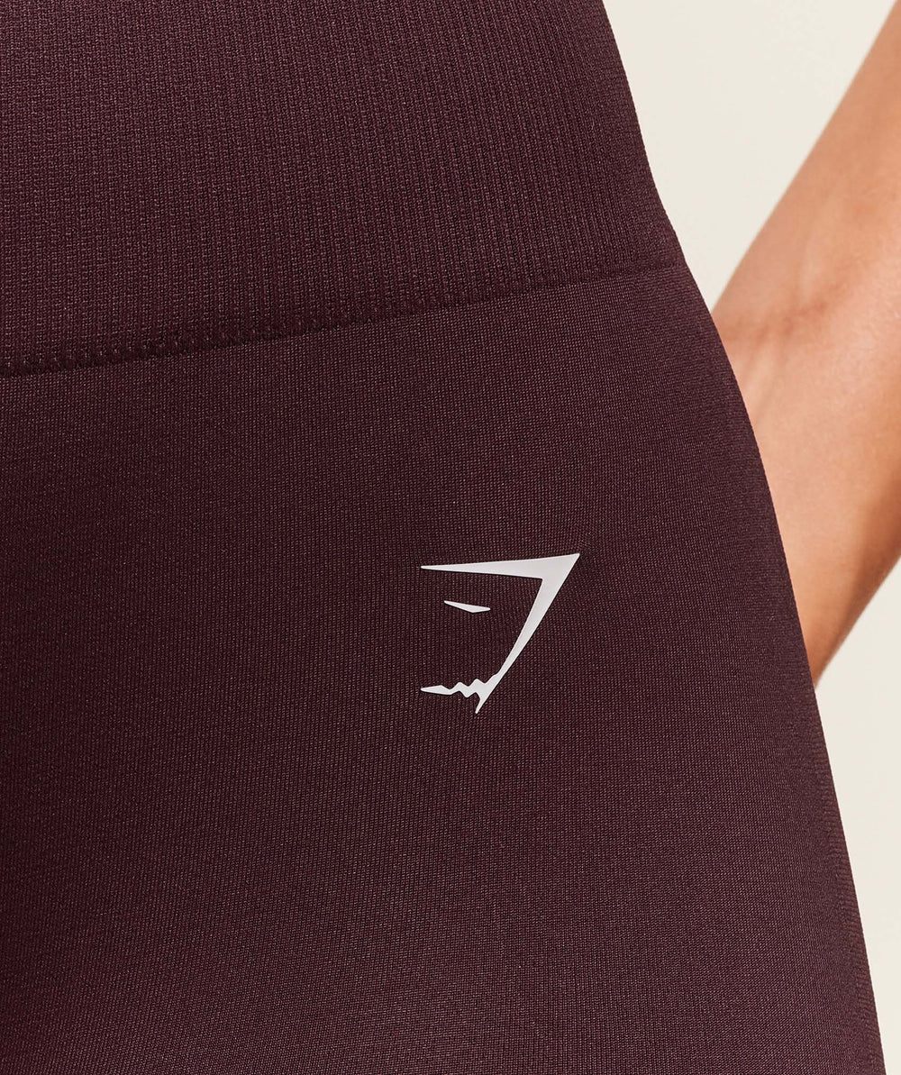 Everyday Seamless Flared Legging Cherry Purple