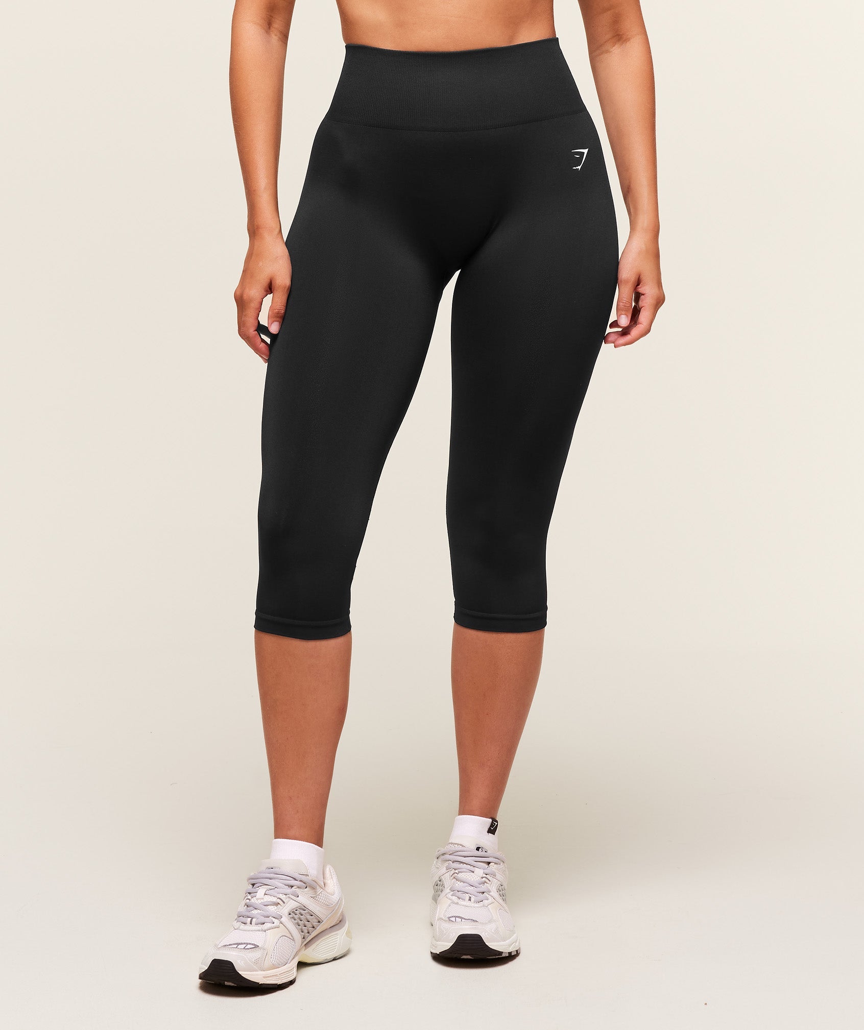 Everyday Seamless Capri Legging Black