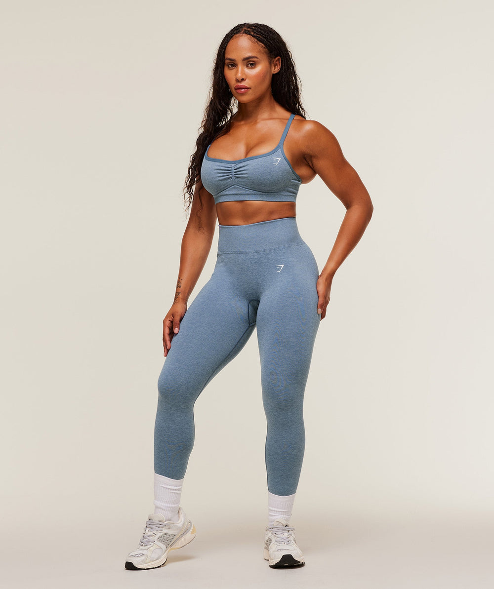 Lift Seamless Leggings Worn Blue/Peri Blue Marl