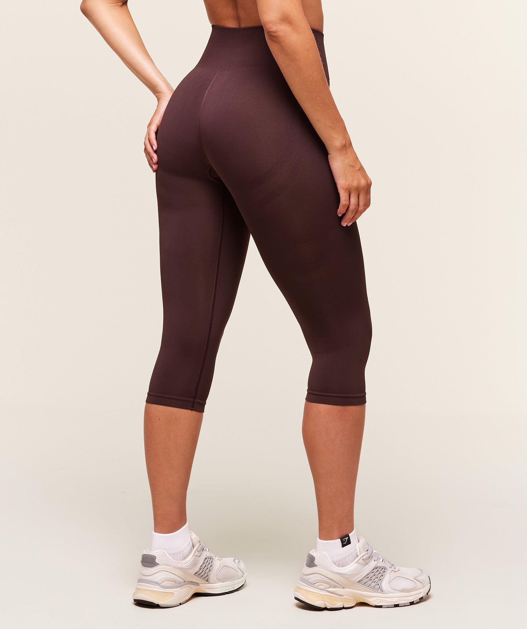 Everyday Seamless Capri Legging Cherry Purple